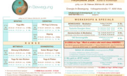FRÜHJAHRs Kurse & Workshops – START: Mo 26.02.2024